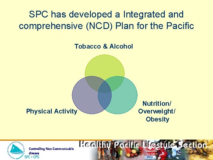 SPC has developed a Integrated and comprehensive (NCD) Plan for the Pacific Tobacco &