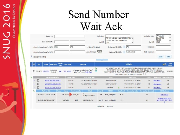 Send Number Wait Ack 