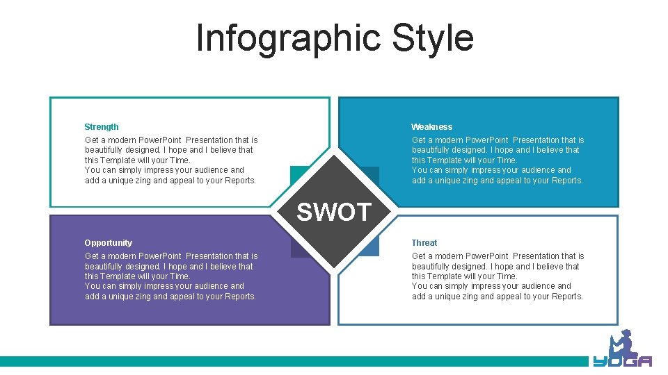 Infographic Style Strength Weakness Get a modern Power. Point Presentation that is beautifully designed.