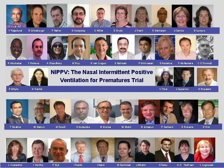 V Rajadurai B Urlesberger K Abubakar F Reiterer P Maton A Chaudhary G Dempsey