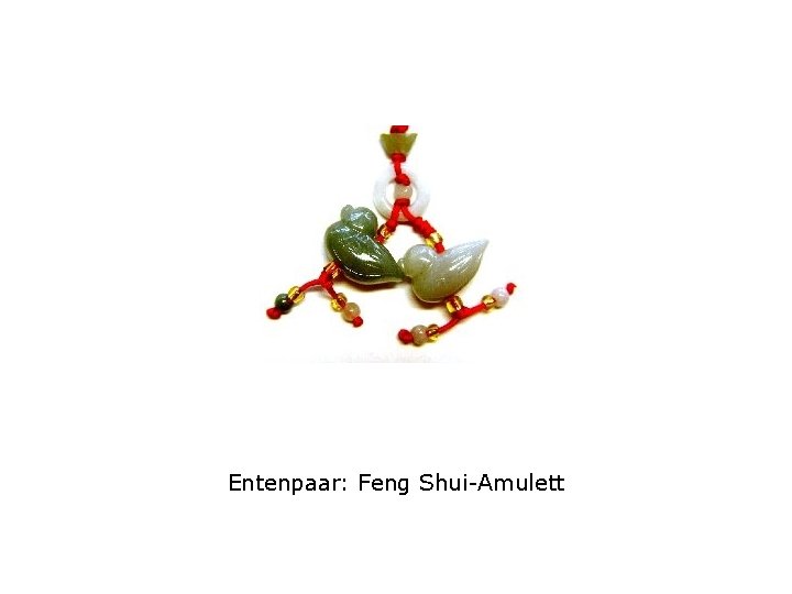 Entenpaar: Feng Shui-Amulett 