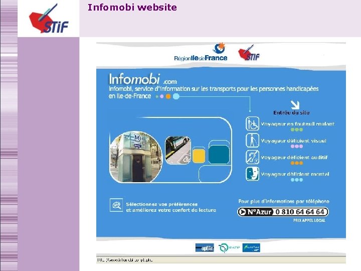 Infomobi website 