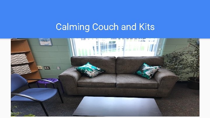 Calming Couch and Kits 