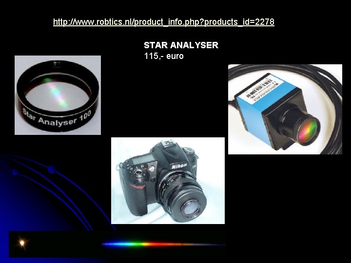 http: //www. robtics. nl/product_info. php? products_id=2278 STAR ANALYSER 115, - euro 