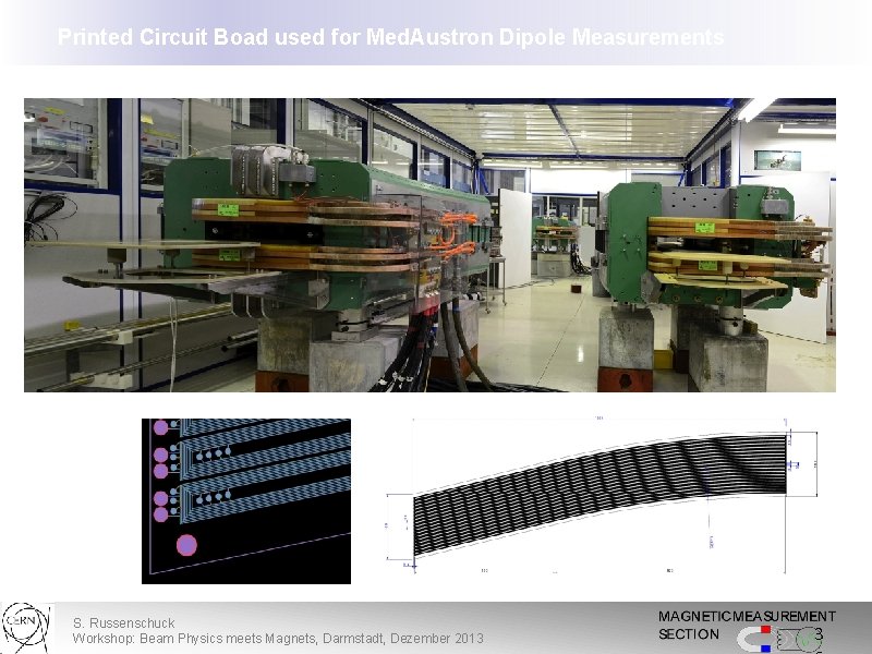 Printed Circuit Boad used for Med. Austron Dipole Measurements S. Russenschuck Workshop: Beam Physics