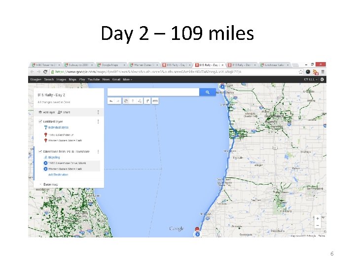 Day 2 – 109 miles 6 