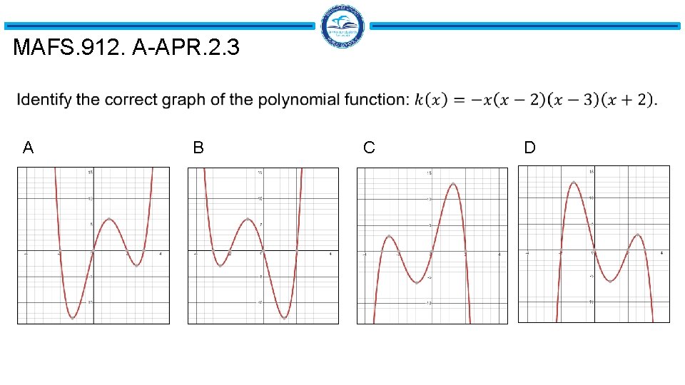 MAFS. 912. A-APR. 2. 3 A B C D 