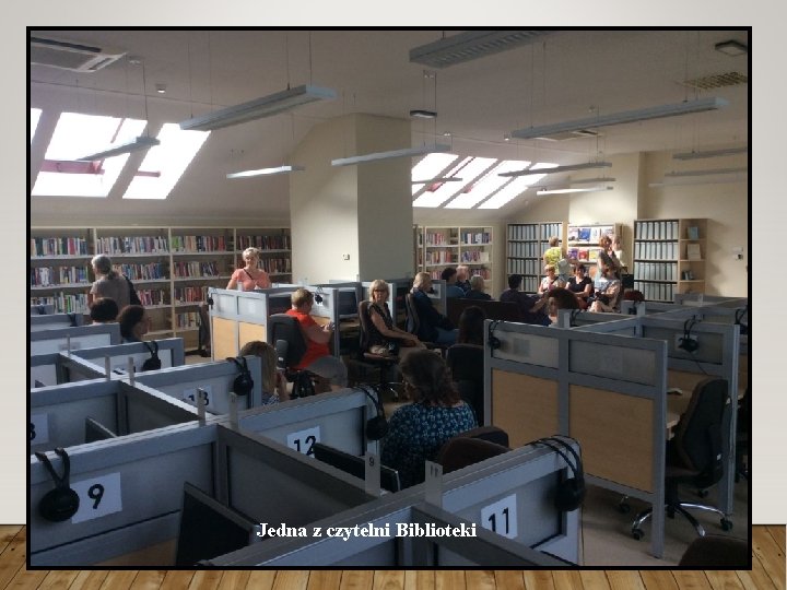 Jedna z czytelni Biblioteki 