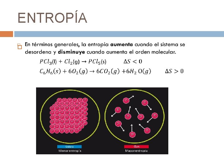 ENTROPÍA ENTROPÍA
