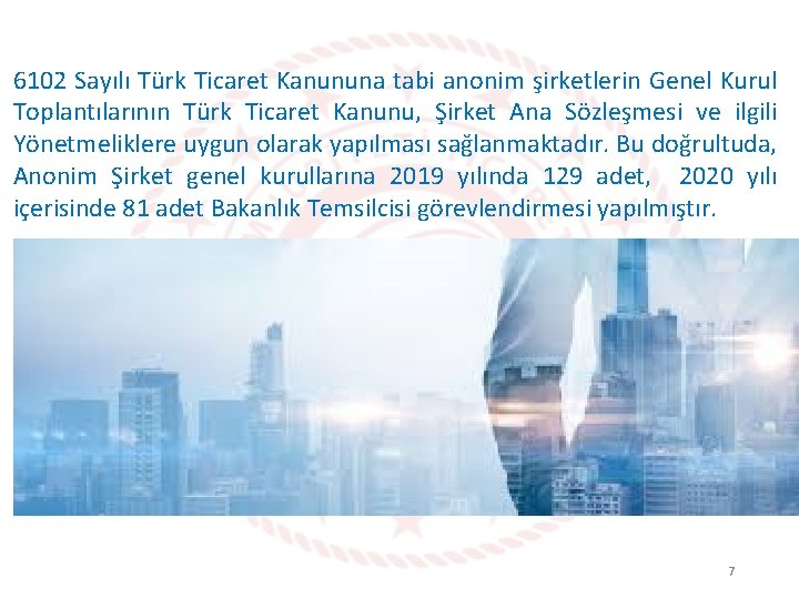 6102 Sayılı Türk Ticaret Kanununa tabi anonim şirketlerin Genel Kurul Toplantılarının Türk Ticaret Kanunu,