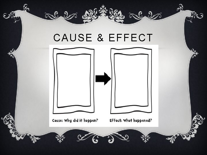 CAUSE & EFFECT 