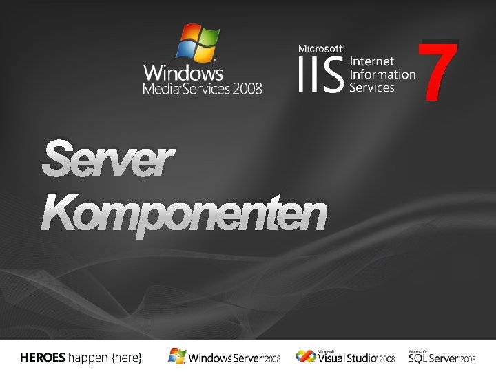 7 Server Komponenten 