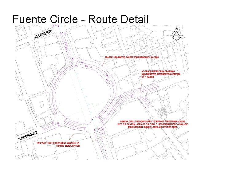 Fuente Circle - Route Detail 