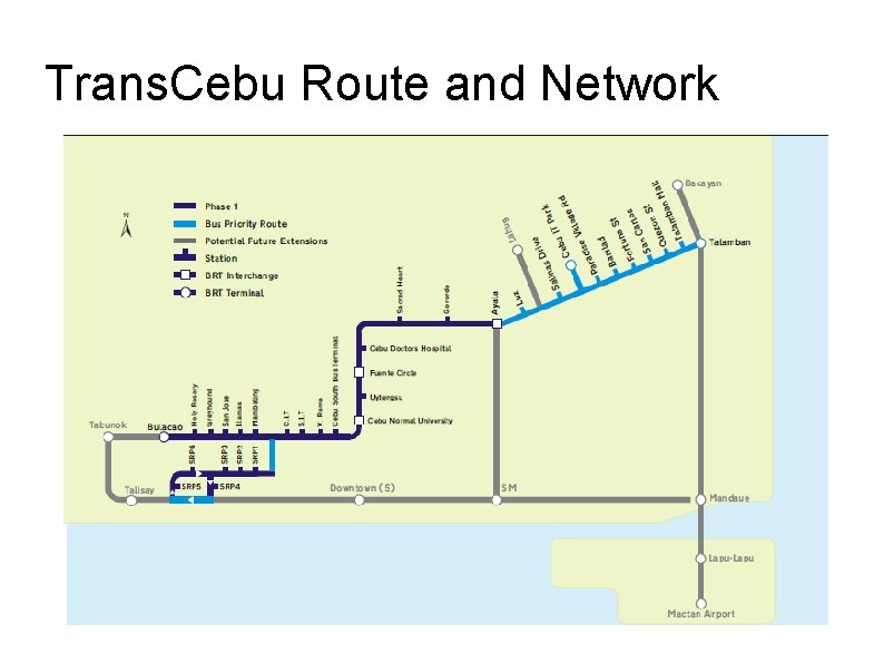 Trans. Cebu Route and Network 