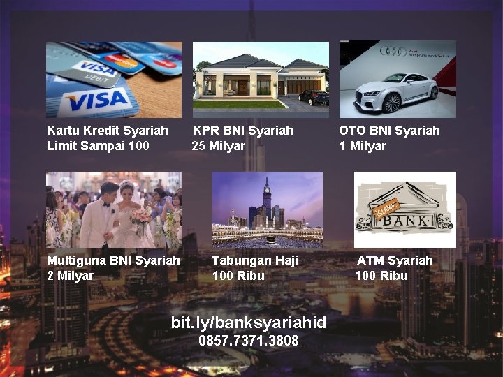 Judul Sub Judul Kartu Kredit Syariah Limit Sampai 100 KPR BNI Syariah 25 Milyar Judul Sub Judul Kartu Kredit Syariah Limit Sampai 100 KPR BNI Syariah 25 Milyar