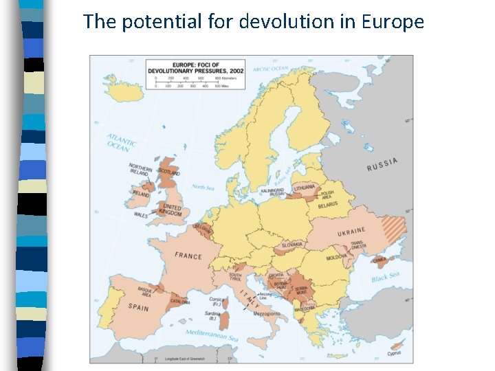 The potential for devolution in Europe 