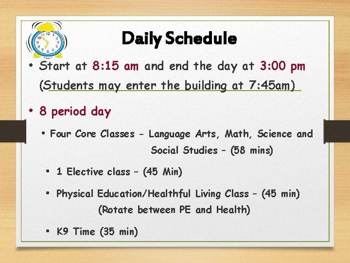 Holly Grove Middle School Home of the Bulldogs