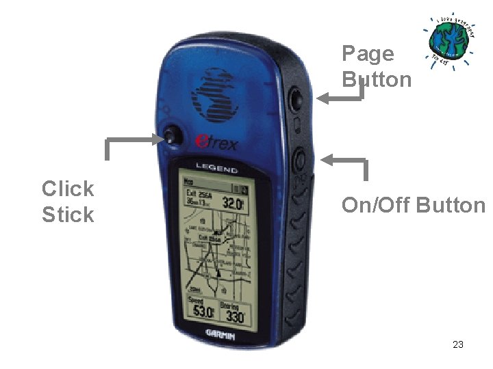 Page Button Click Stick On/Off Button 23 