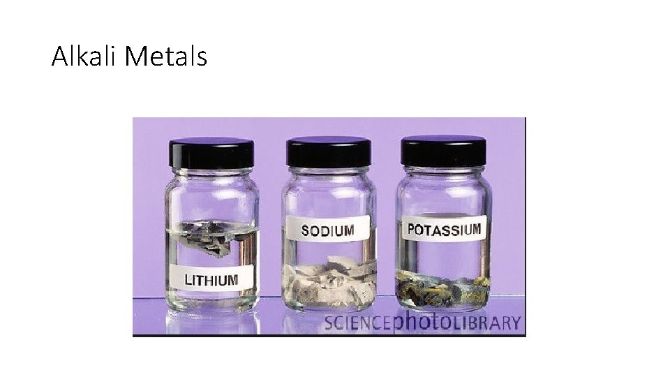 Alkali Metals 