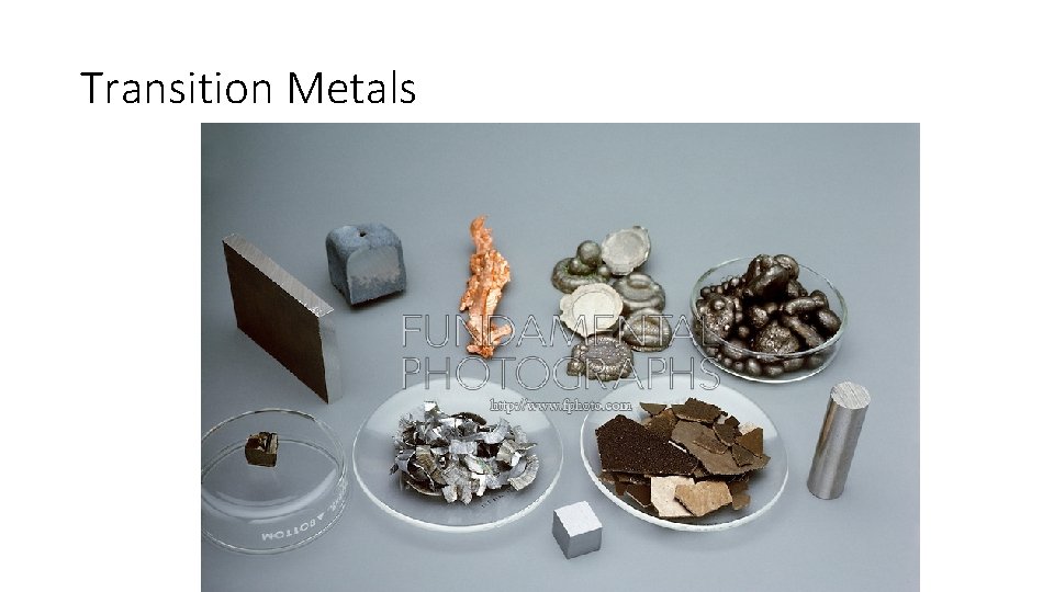 Transition Metals 