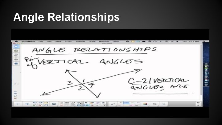 Angle Relationships 