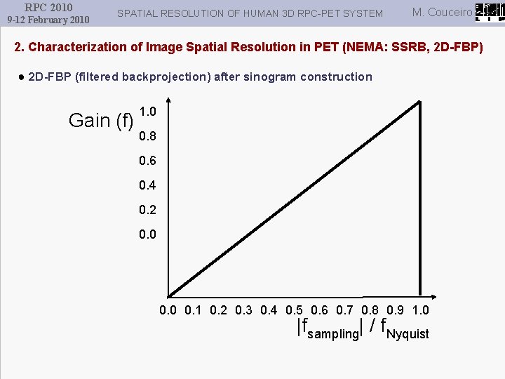 RPC 2010 9 -12 February 2010 SPATIAL RESOLUTION OF HUMAN 3 D RPC-PET SYSTEM