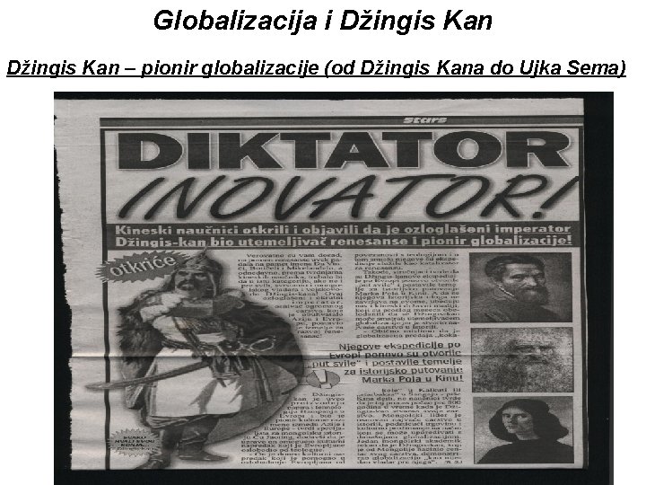 Globalizacija i Džingis Kan – pionir globalizacije (od Džingis Kana do Ujka Sema) 10