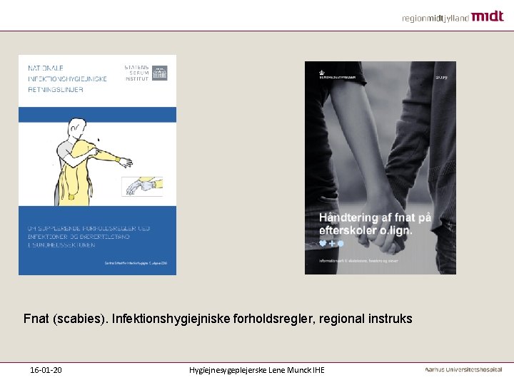 Fnat (scabies). Infektionshygiejniske forholdsregler, regional instruks 16 -01 -20 Hygiejnesygeplejerske Lene Munck IHE 