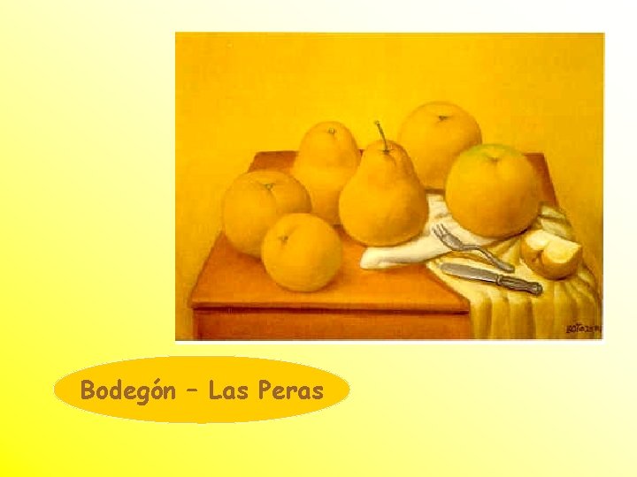 Bodegón – Las Peras 