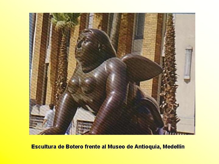 Escultura de Botero frente al Museo de Antioquia, Medellín 