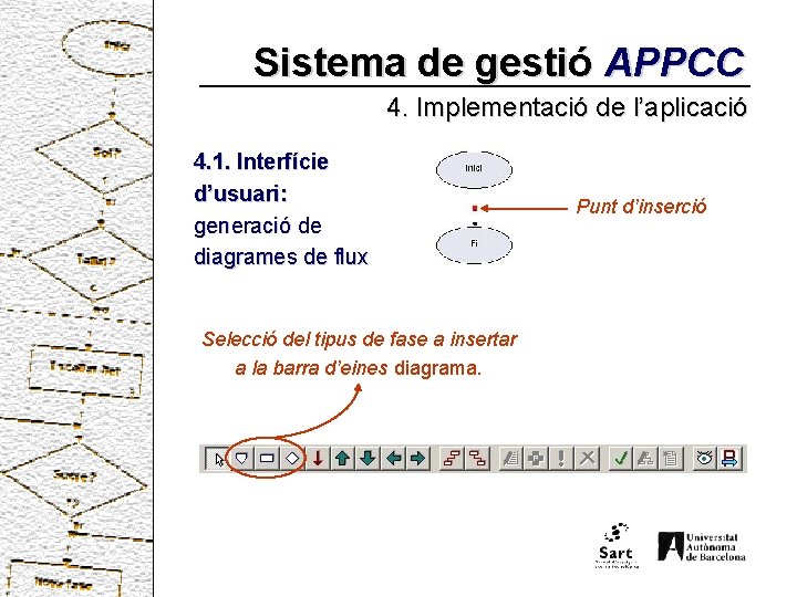 Sistema de gestió APPCC 4. Implementació de l’aplicació 4. 1. Interfície d’usuari: generació de