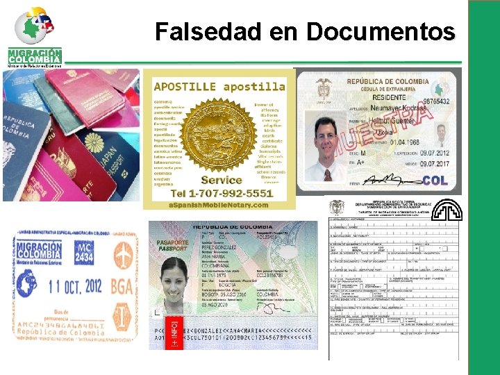 Falsedad en Documentos 