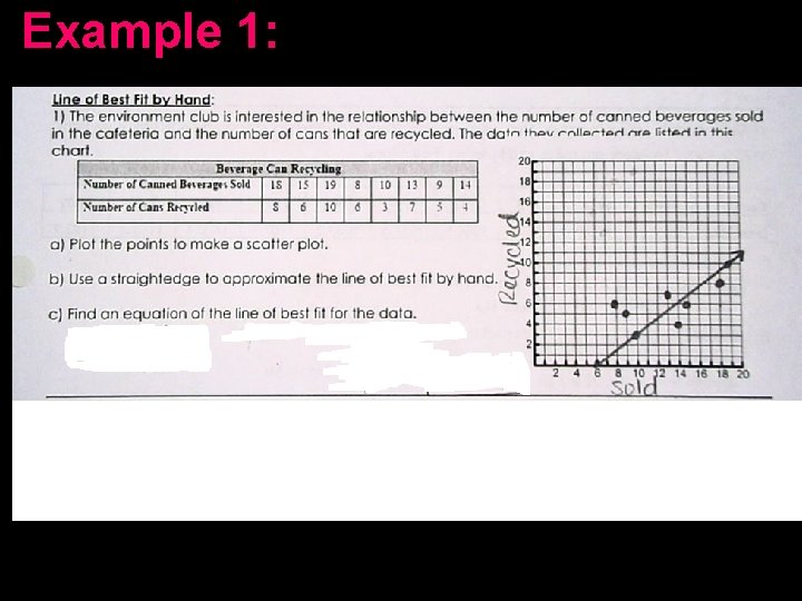 Example 1: Example 1: