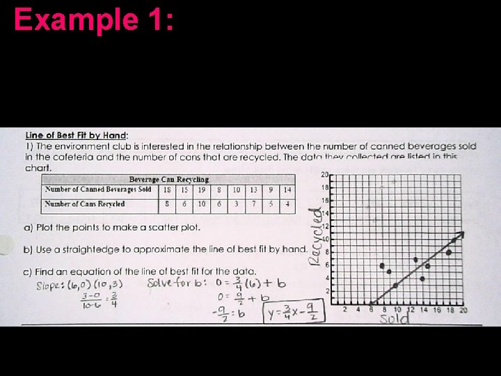 Example 1: Example 1: