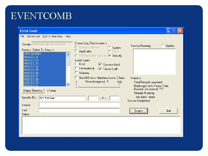 EVENTCOMB 