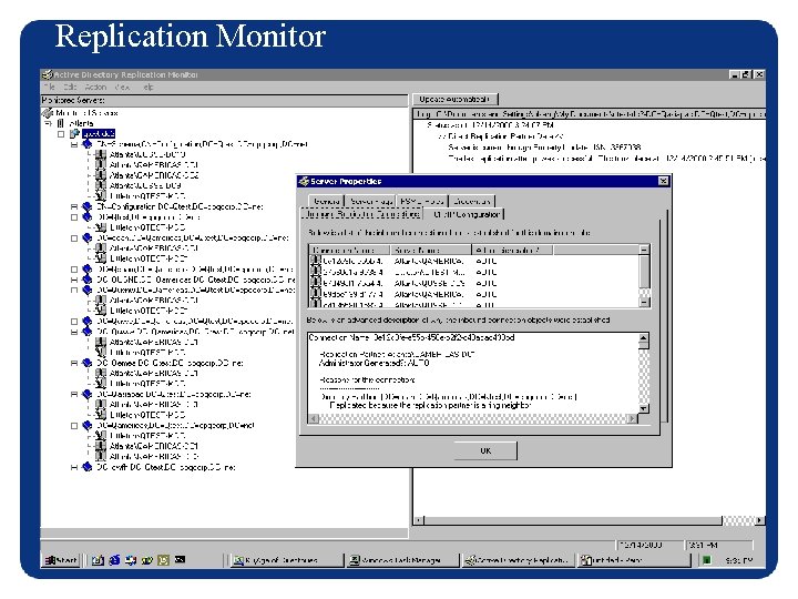 Replication Monitor 