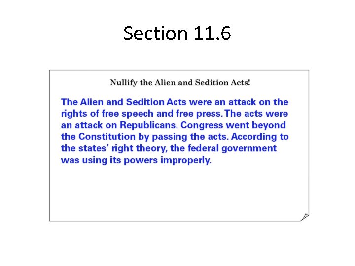 Section 11. 6 