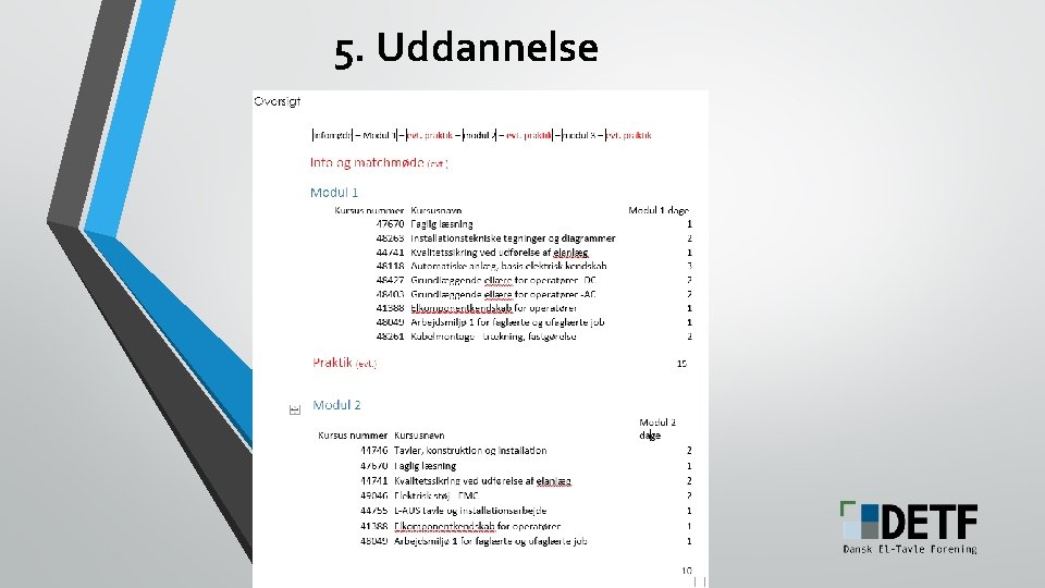 5. Uddannelse 