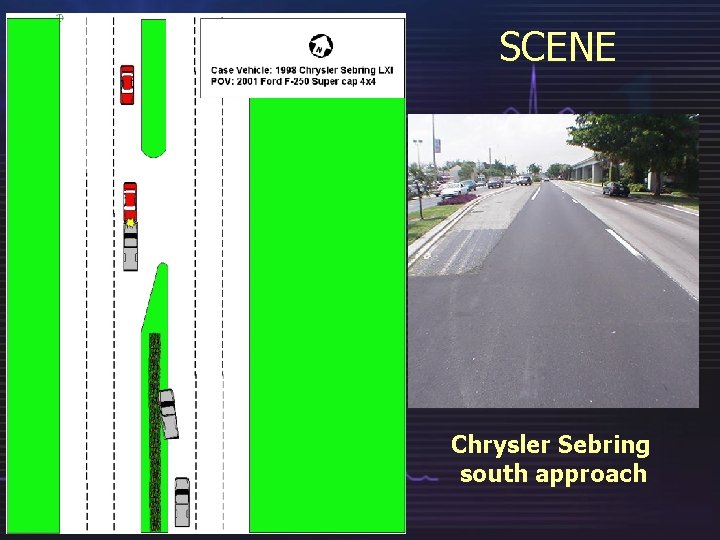 SCENE Chrysler Sebring south approach 