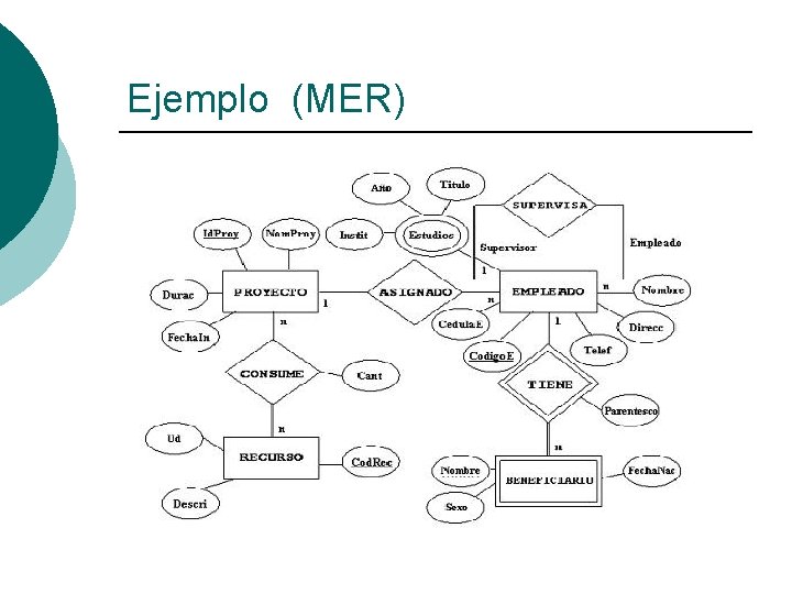 Ejemplo (MER) 
