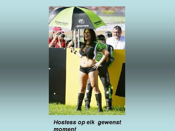 Hostess op elk gewenst 