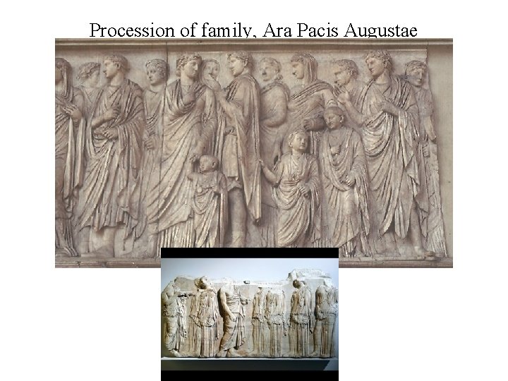Procession of family, Ara Pacis Augustae 