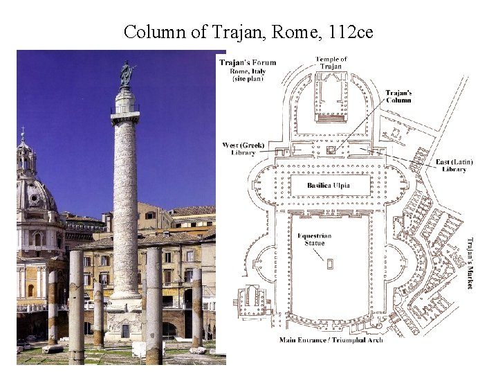 Column of Trajan, Rome, 112 ce 