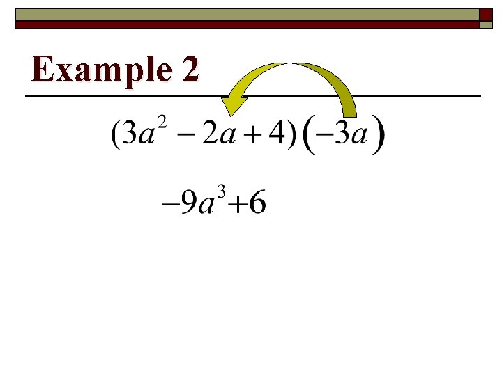 Example 2 