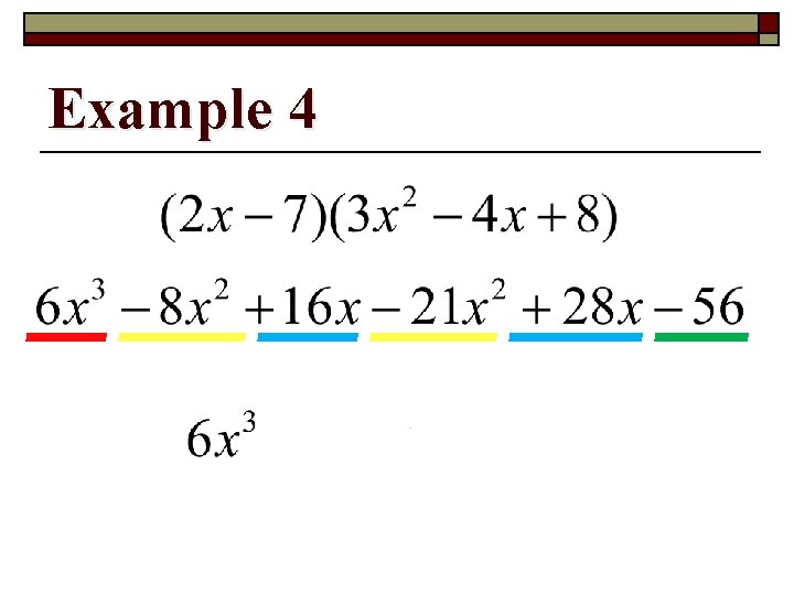 Example 4 