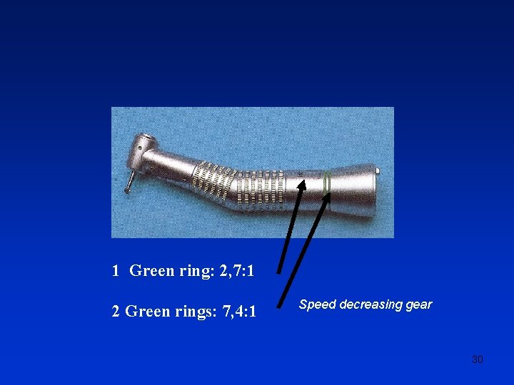 1 Green ring: 2, 7: 1 2 Green rings: 7, 4: 1 Speed decreasing