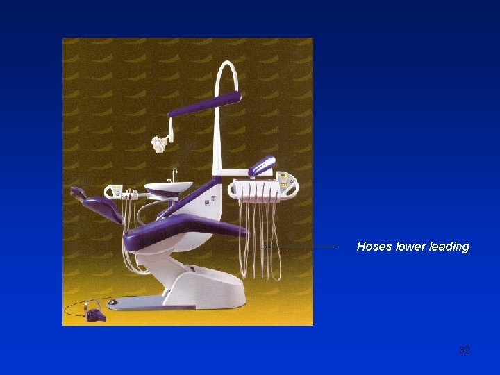 Hoses lower leading 32 