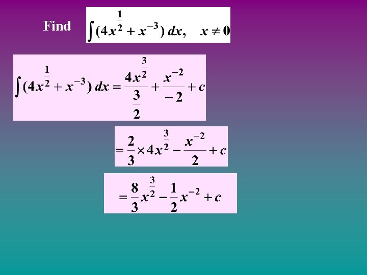 Find 