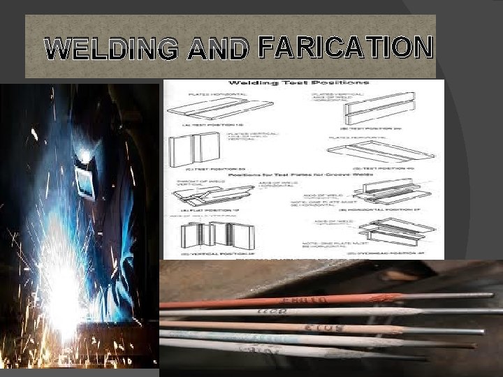 WELDING AND FARICATION 