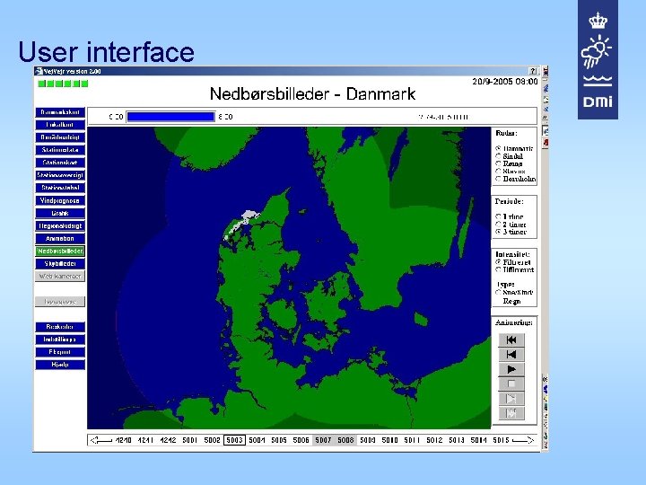 User interface 